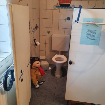 Stilles Örtchen auf See !